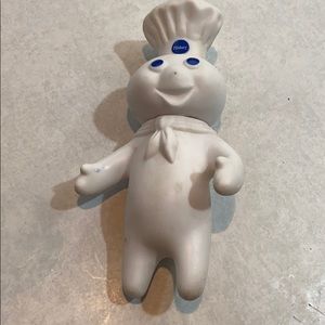 Vintage Pillsbury Dough Boy rubber figurine.